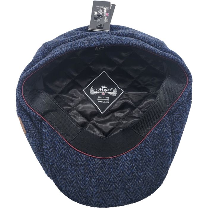 Classic Herringbone Newsboy Cap