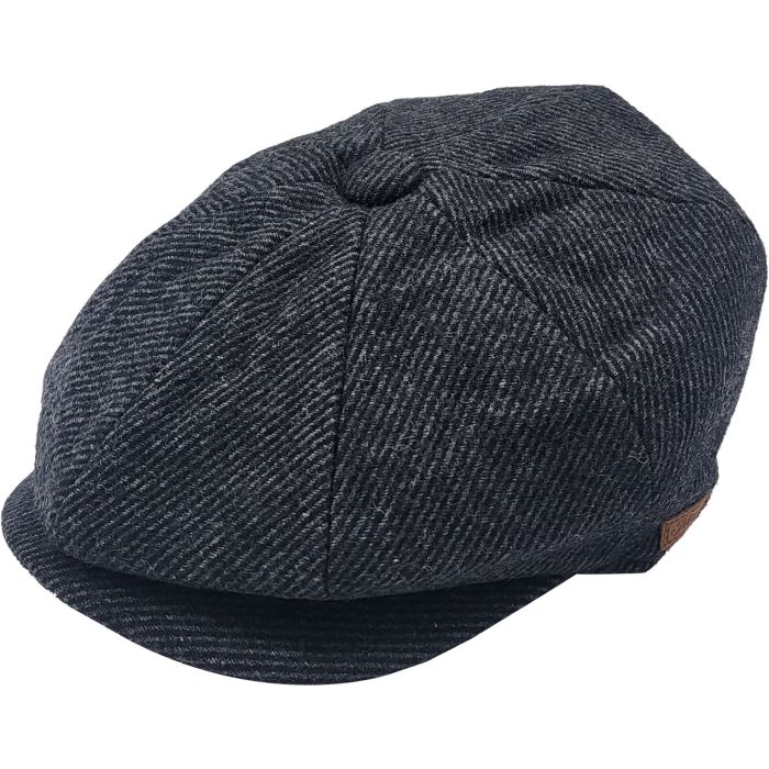 Classic Charcoal Colour Newsboy Cap