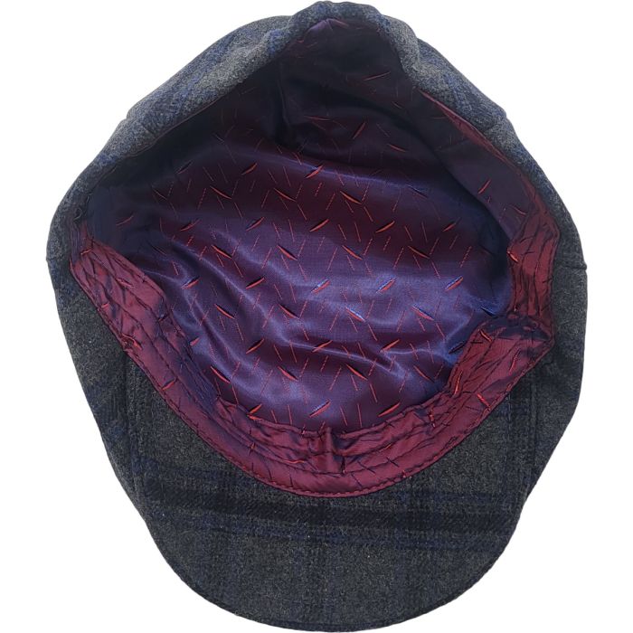 Classic Checked Flat Cap