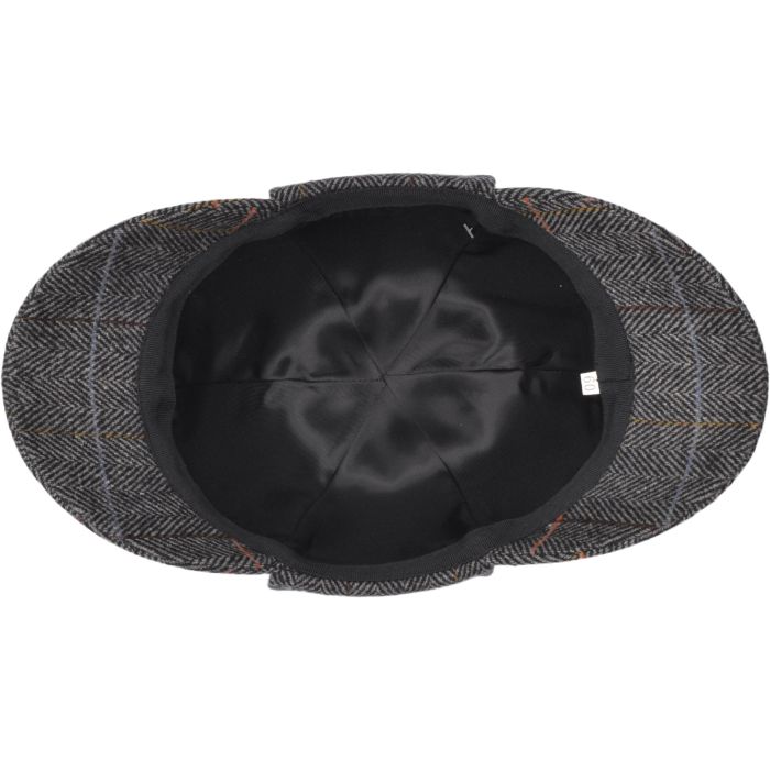Sherlock Holmes Deerstalker Tweed Check Hat