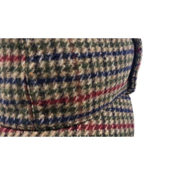 Sherlock Holmes Deerstalker Houndstooth Hat