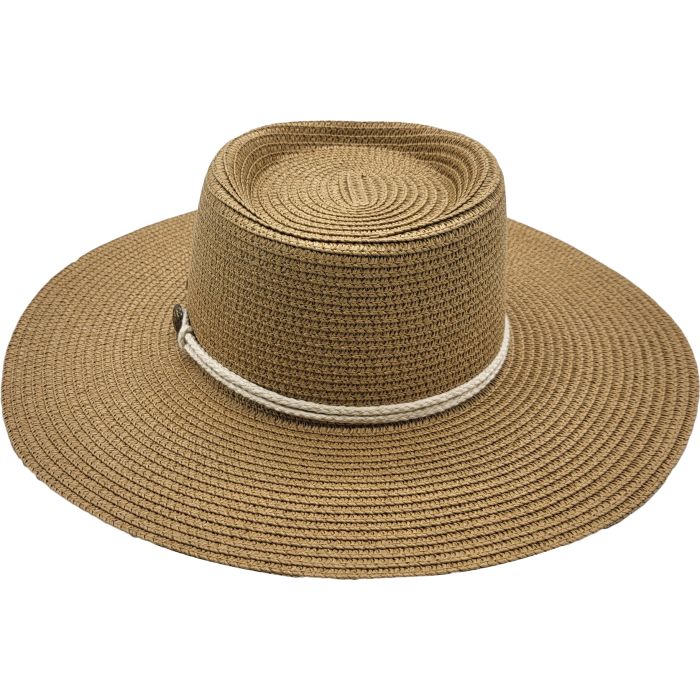 Womens Round Fashion Sun Hat