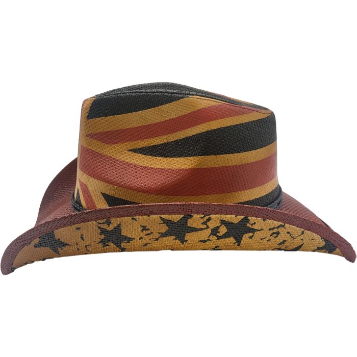 Summer Union Jack Cowboy Hat