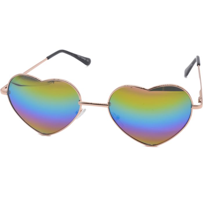 Colourmirror Heart Shape Sunglasses (12pcs)