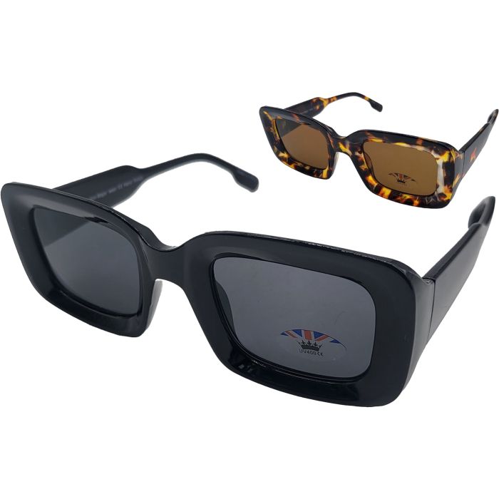 Rectangular Shape Sunglasses (12Pcs)