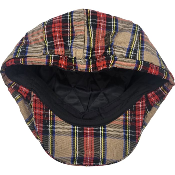 Tartan Newsboy Cap