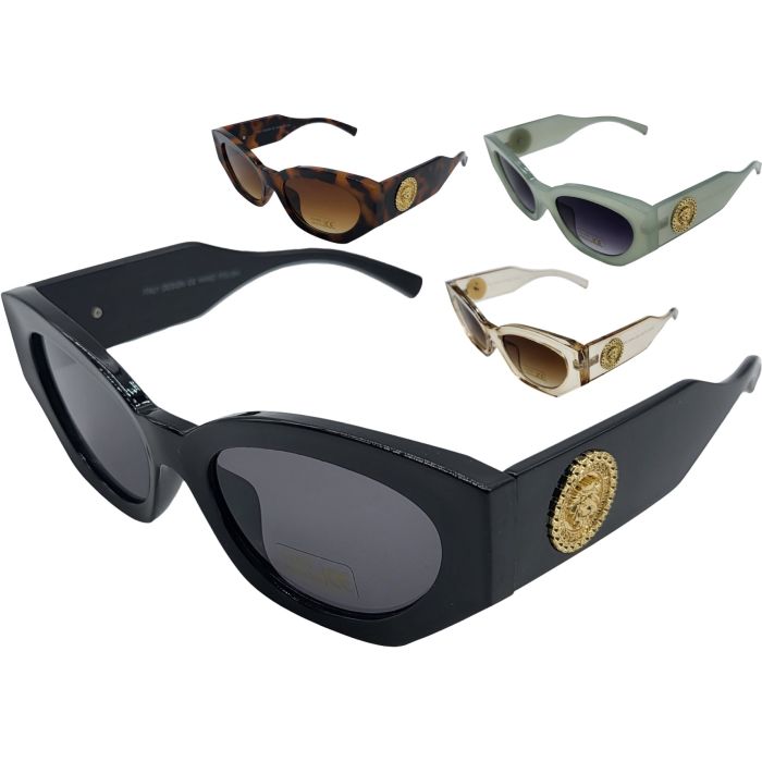 Fashion Oval Shape Sunglasses (12Pcs)