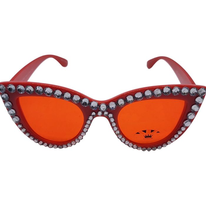 Fashion Cat Eye Diamon Sunglasses (12Pcs)