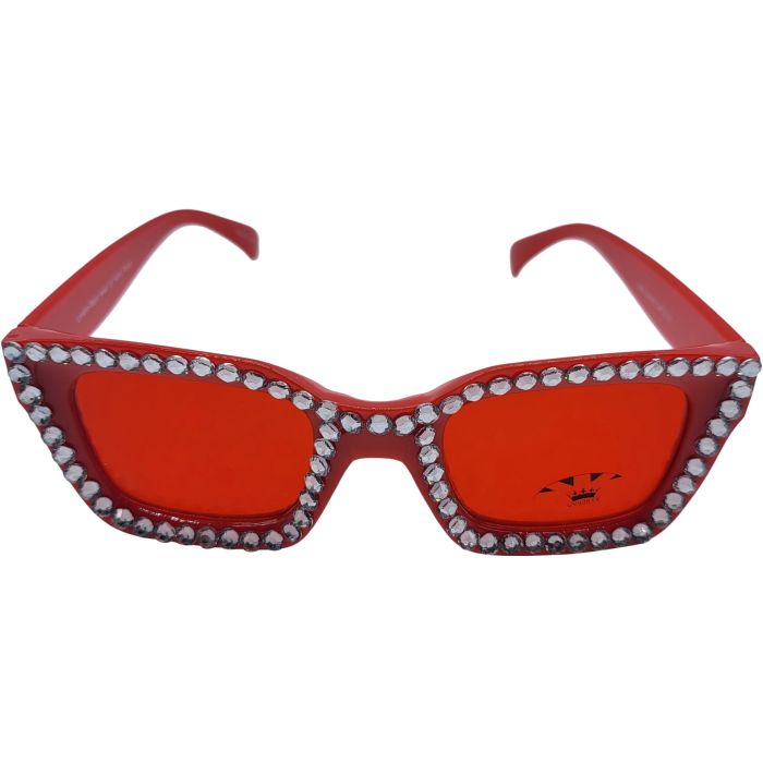 Rectangular Retro Diamond Sunglasses (12pcs)