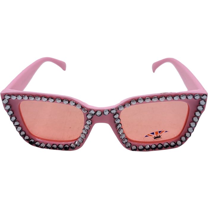 Rectangular Retro Diamond Sunglasses (12pcs)