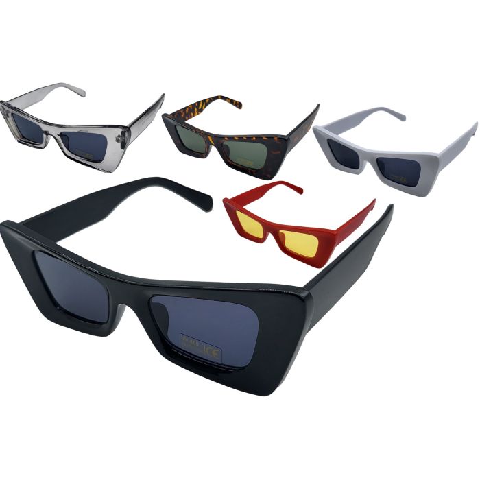 Fashion Rectangular Sunglasses (12Pcs)