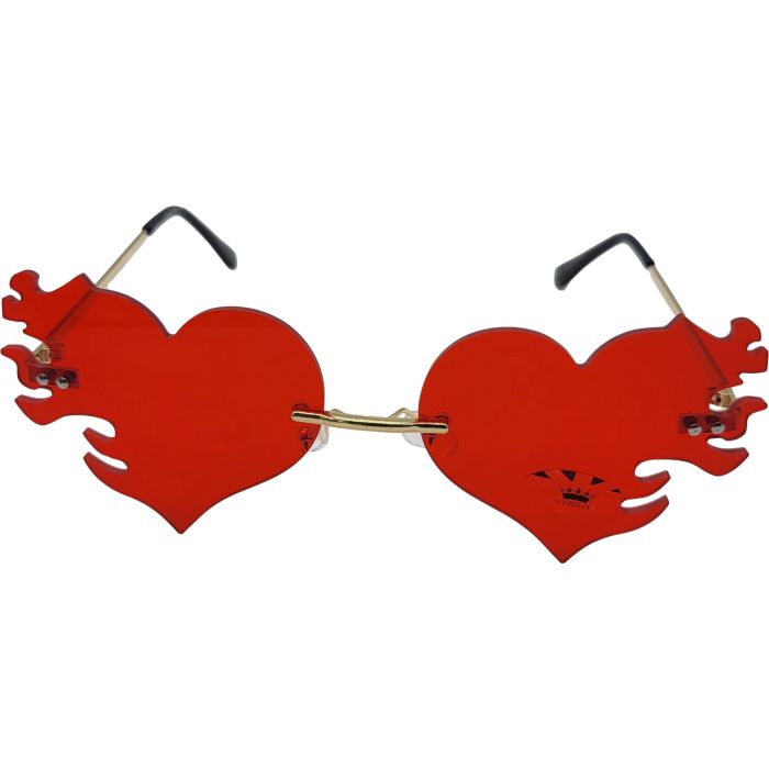 Funky Heart Shape Sunglasses (12Pcs)