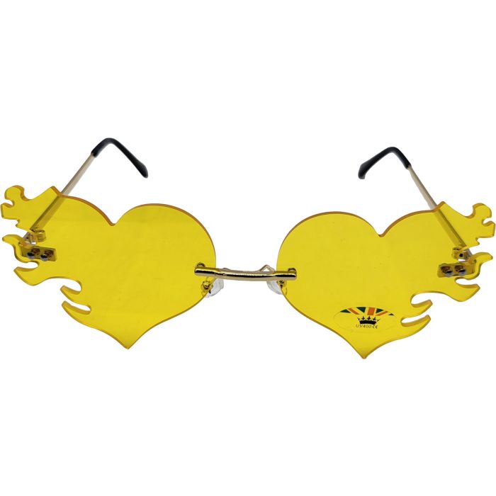 Funky Heart Shape Sunglasses (12Pcs)
