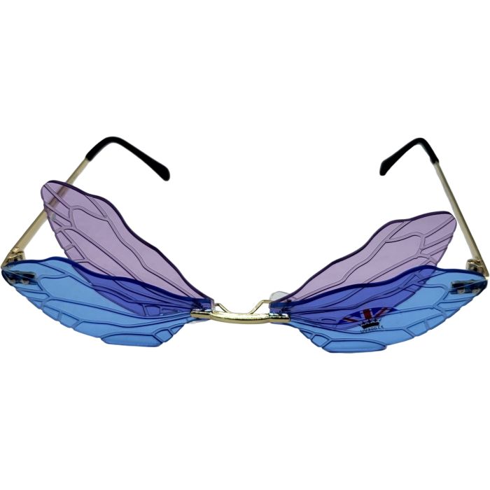 Funky Rimless Butterfly Sunglasses (12Pcs)