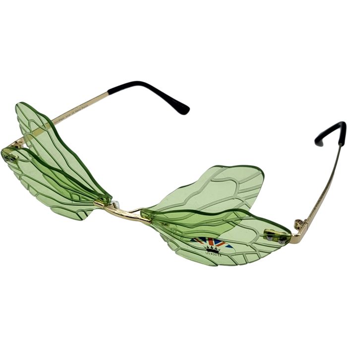 Funky Rimless Butterfly Sunglasses (12Pcs)