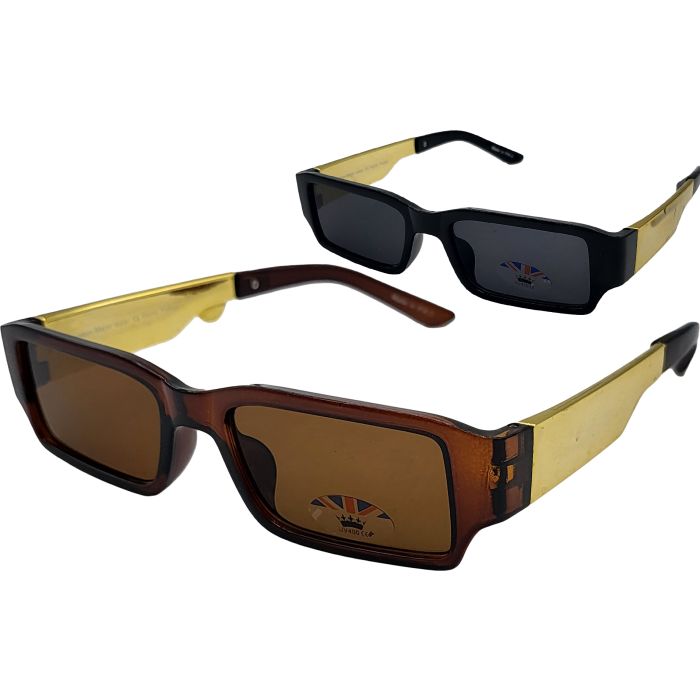 Fashion Rectangular Shape Sunglasses (12Pcs)
