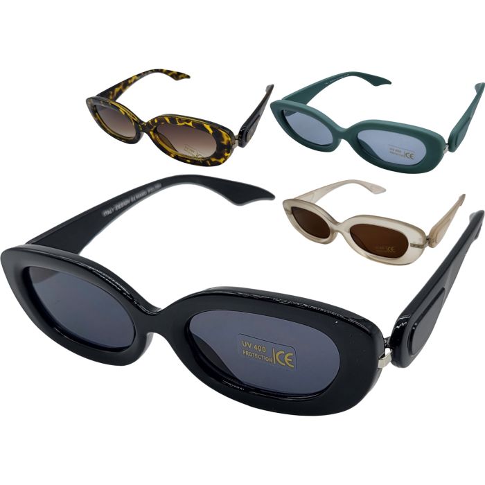 Versatile Oval Shape Sunglasses (12Pcs)
