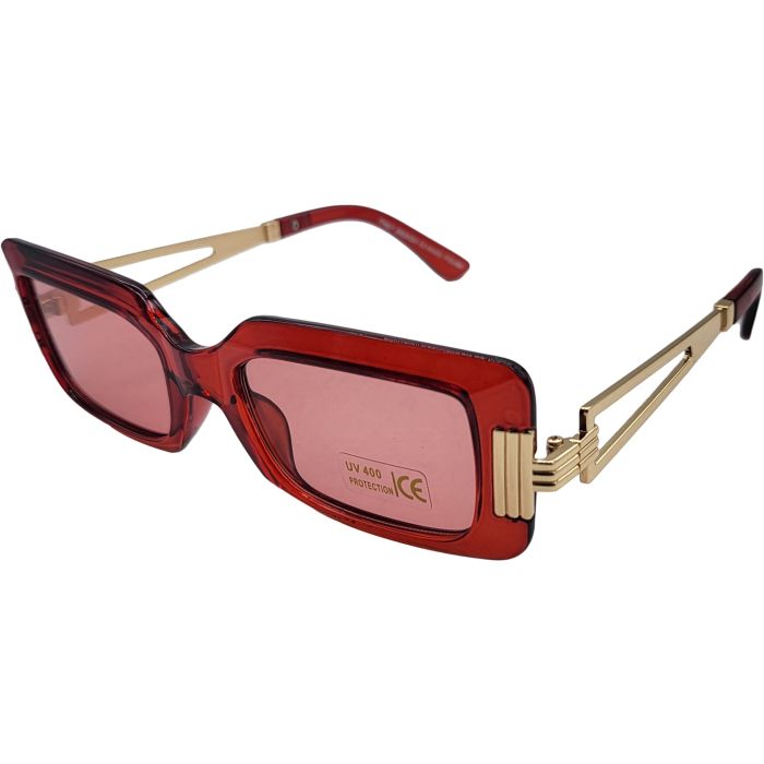 Retro Rectangular Sunglasses (12Pcs)