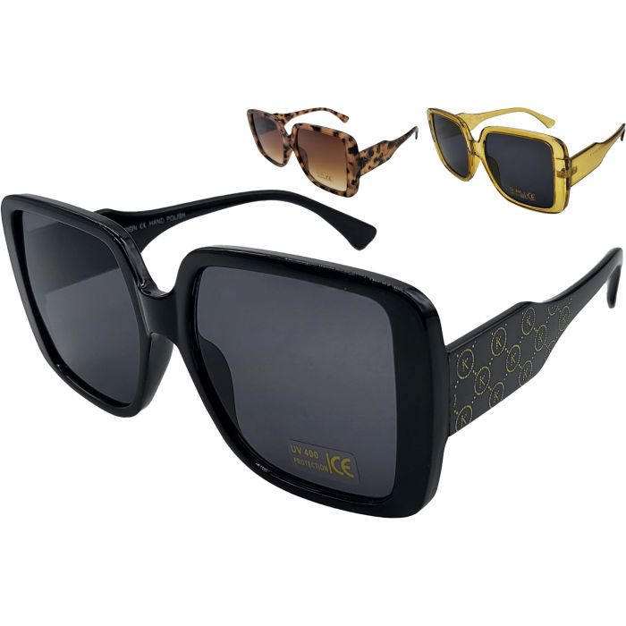 Fashion Big Square Sunglasses (12Pcs)