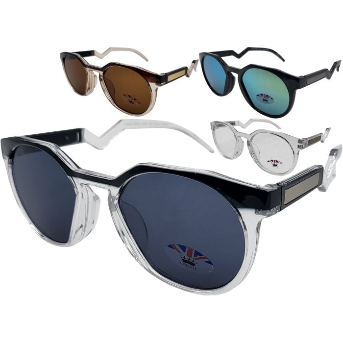Fashion Oval Shape Sunglasses (12Pcs)