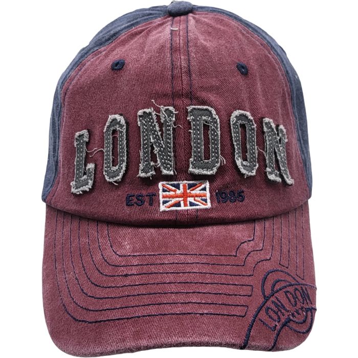 London Stone Wash Baseball Cap (12pcs) 