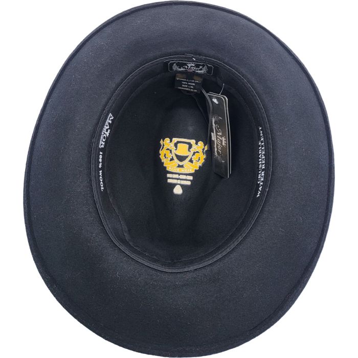 Classic Wool Felt Fedora Hat