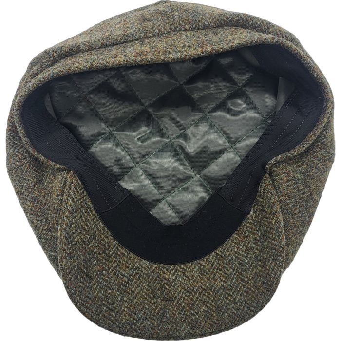 Classic Herringbone Newsboy Cap