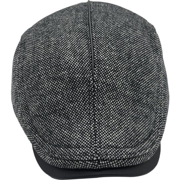 Winter Flat Cap With Ear Flaps
