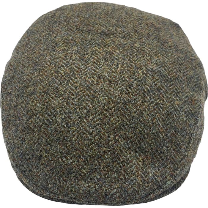 Herringbone Checked Flat Cap