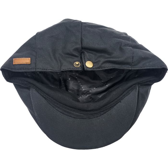 Waterproof Wax Flat Cap