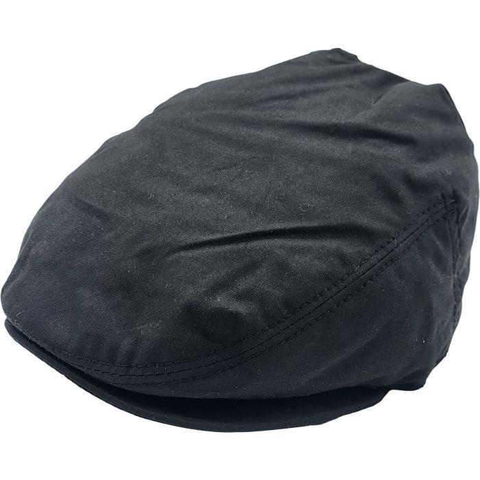 Waterproof Wax Flat Cap