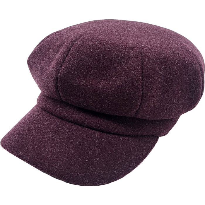 Womens Wool Newsboy Hat