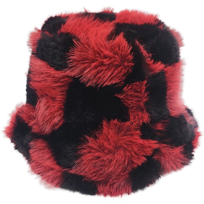 Winter Faux Fur Fluffy Bucket Hats