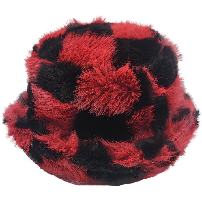 Winter Faux Fur Fluffy Bucket Hats