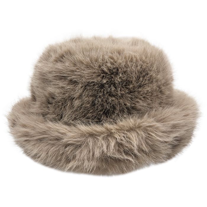 Winter Faux Fur Fluffy Bucket Hats