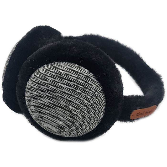 Herringbone Pattern Earmuffs (12Pcs)