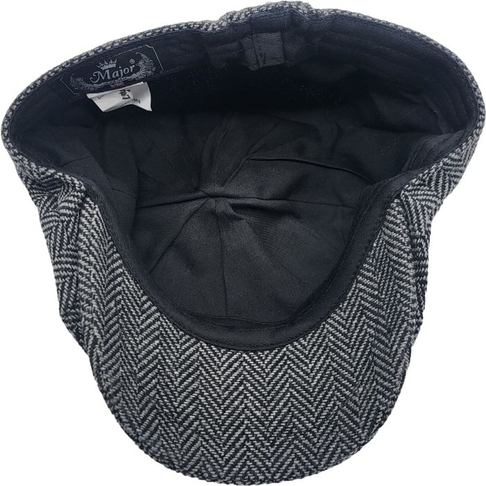 Classic Herringbone Newsboy Cap (12pCS)