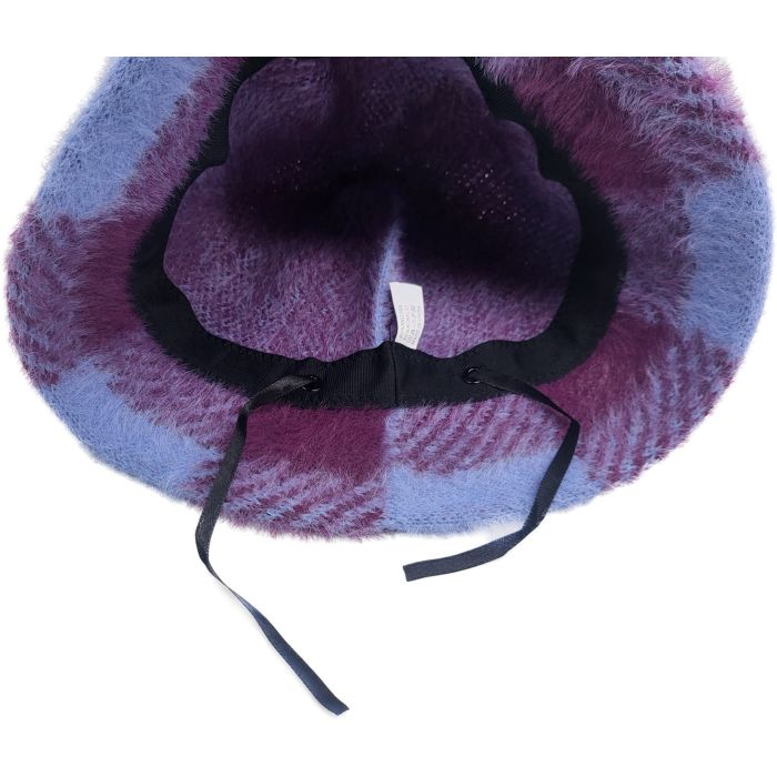 Winter Angora Wool Bucket Hat
