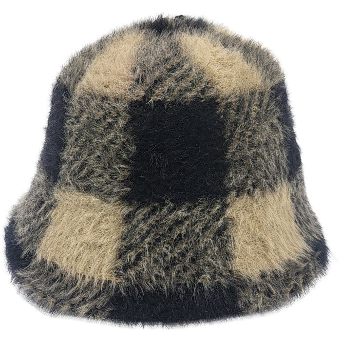 Winter Angora Wool Bucket Hat