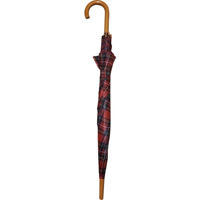 Tartan Pattern Long Umbrella (24pcs)
