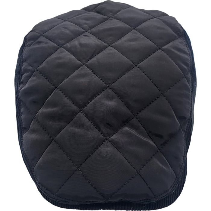 Quilted One Size Flat Cap