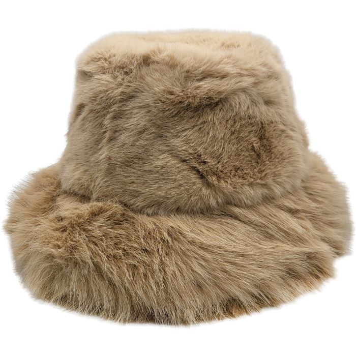 Winter Faux Fur Fluffy Bucket Hats