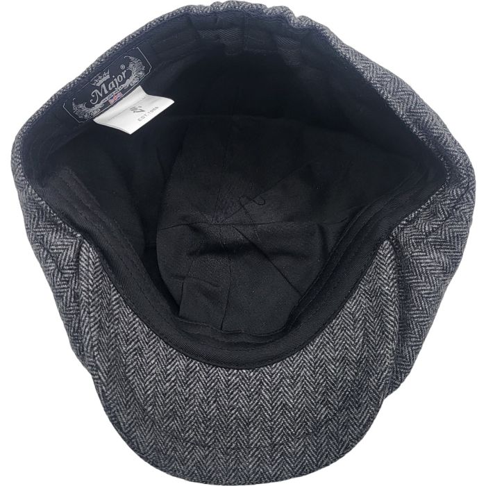 Herringbone Newsboy Cap (12Pcs)