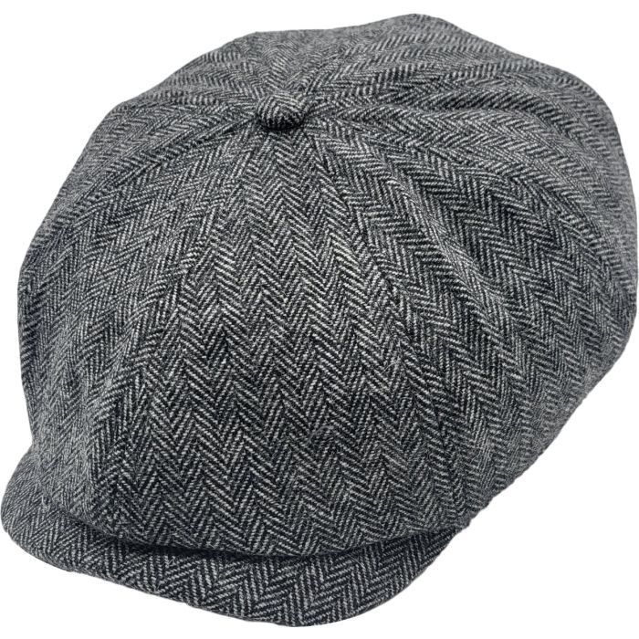 Herringbone Newsboy Cap (12Pcs)