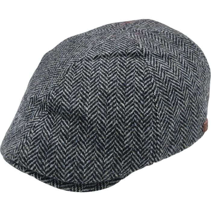 Herringbone Flat Cap