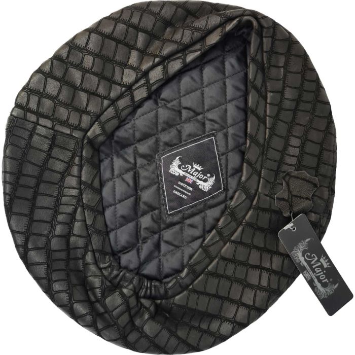 Genuine Leather Beret