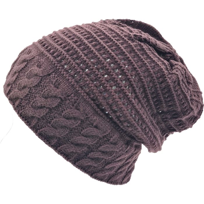 Slouch Knitted Beanie Hat