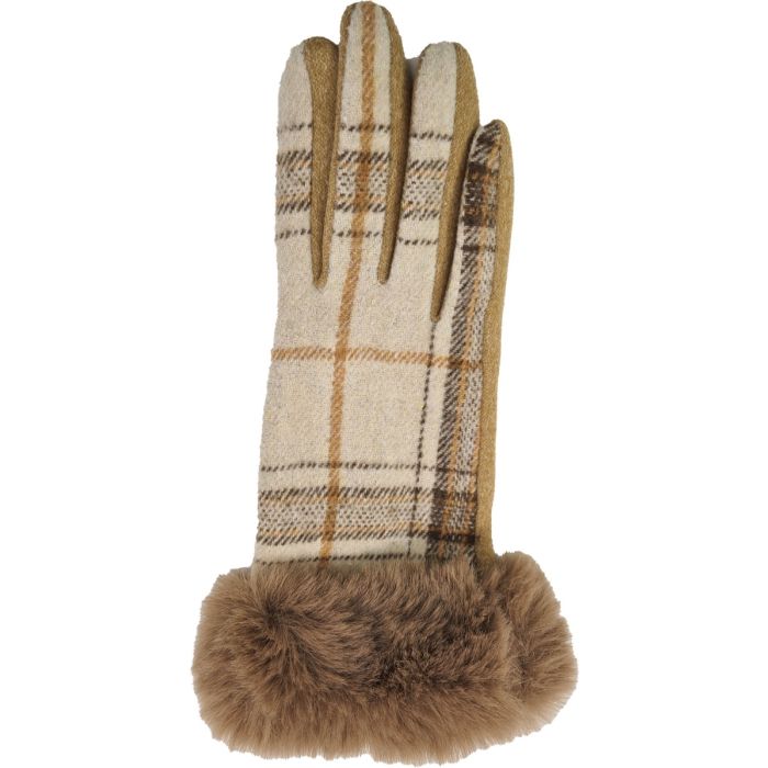 Womens Fur Gloves (12Pcs)