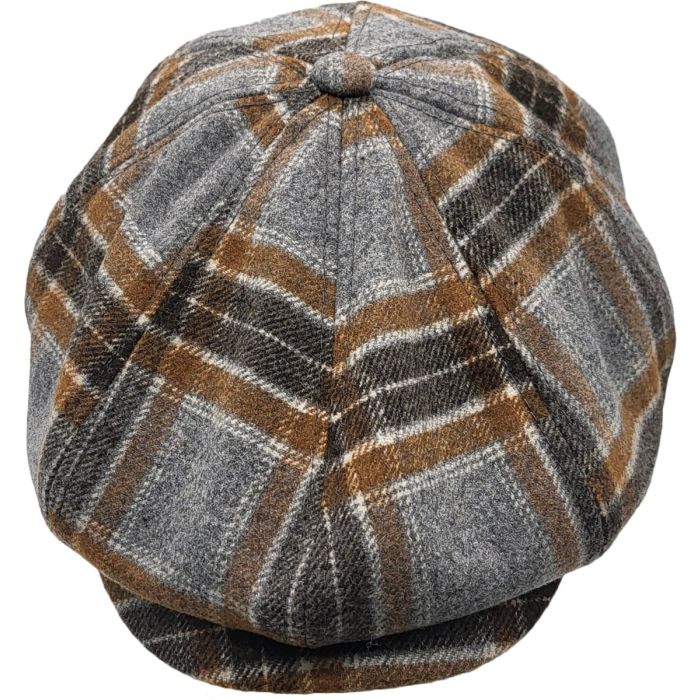Checked Newsboy Caps