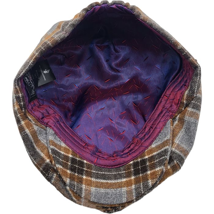 Checked Newsboy Caps